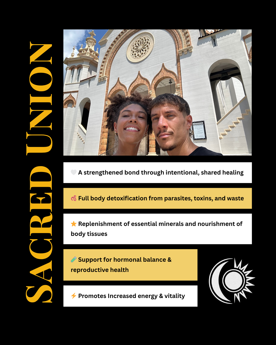 Sacred Union Bundle (Couples Full Body Healing Kit)