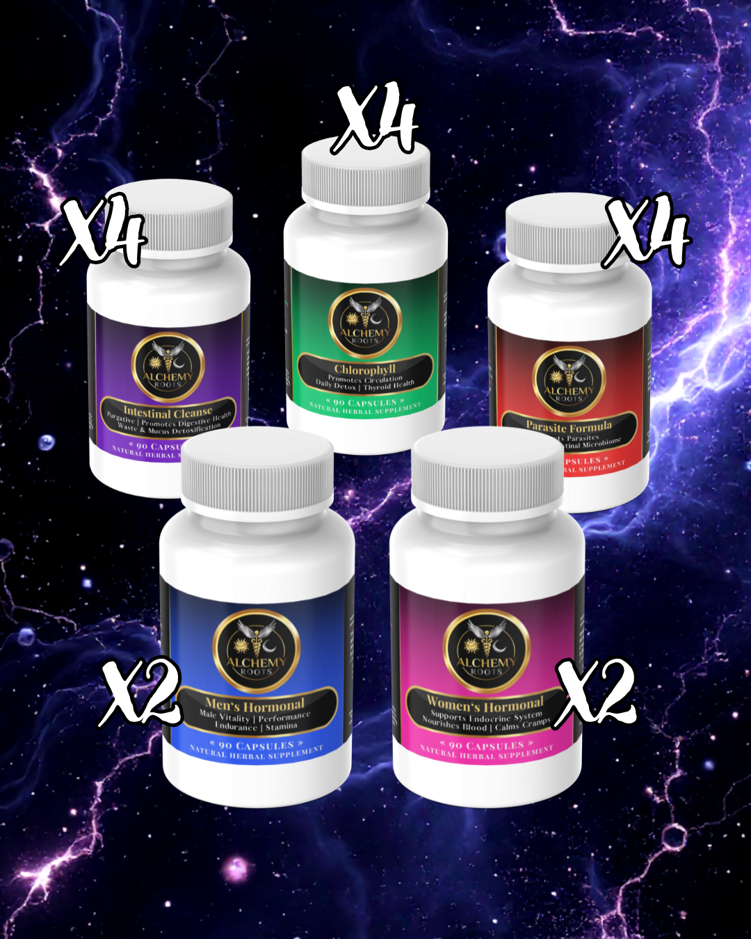 Sacred Union Bundle (Couples Full Body Healing Kit)