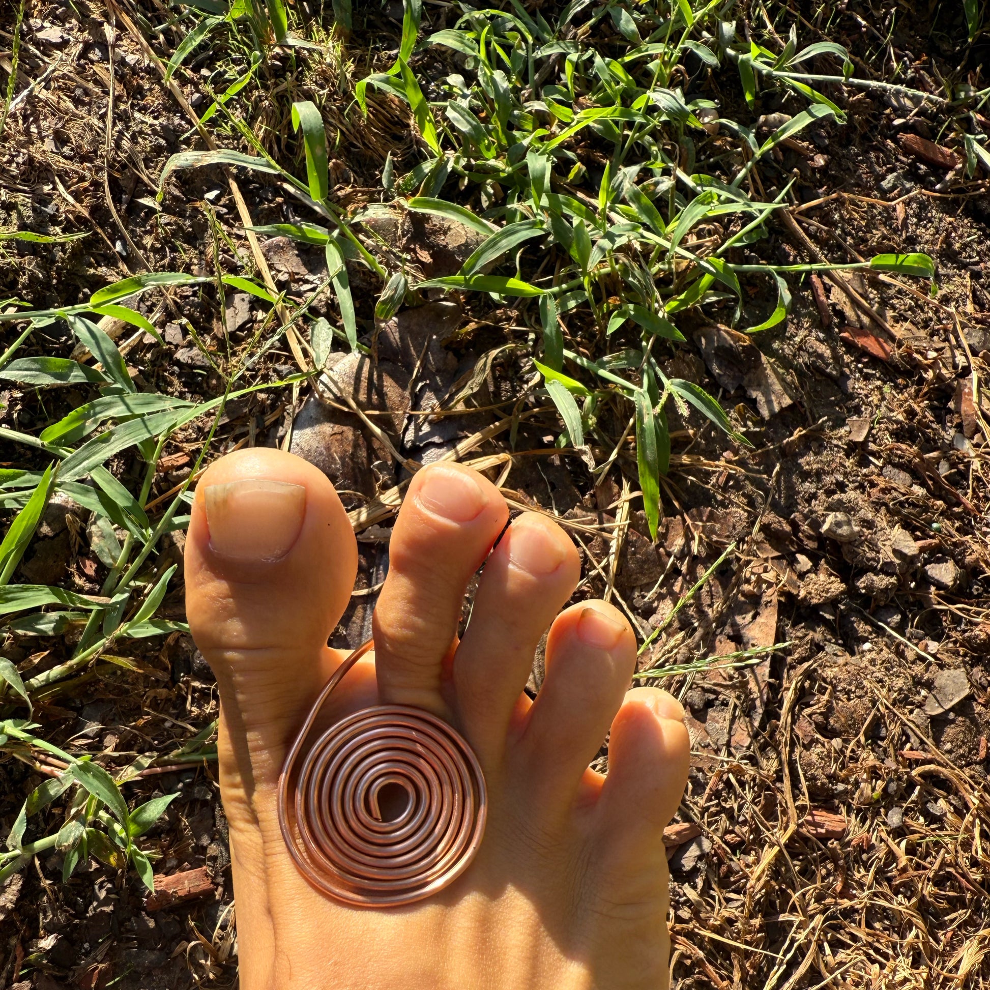 Copper Grounding Spiral Foot Set For Earthing & Grounding