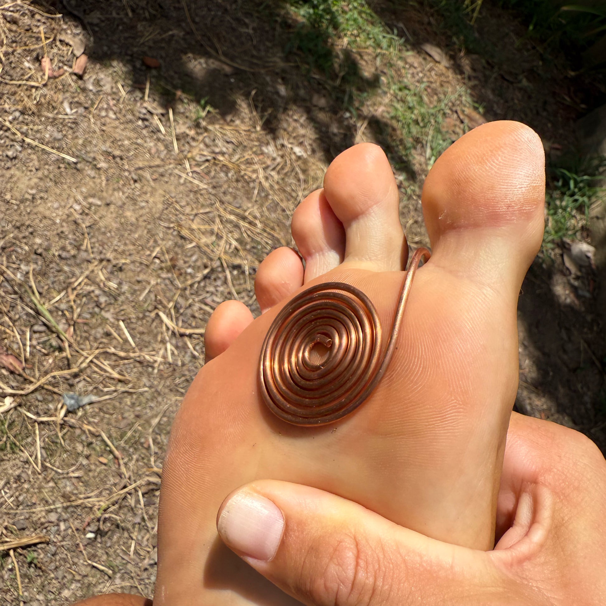 Copper Grounding Spiral Foot Set For Earthing & Grounding