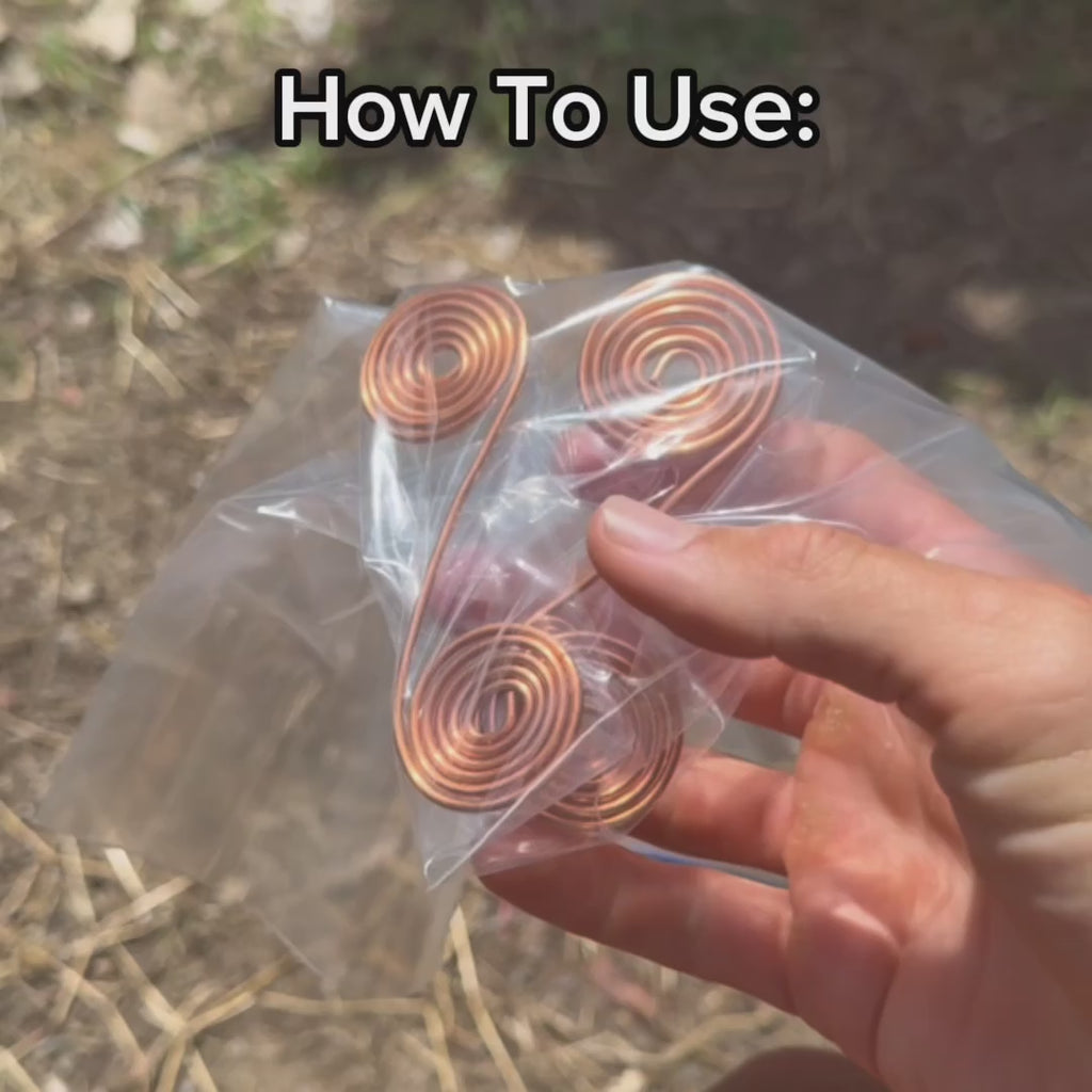 Copper Grounding Spiral Foot Set For Earthing & Grounding